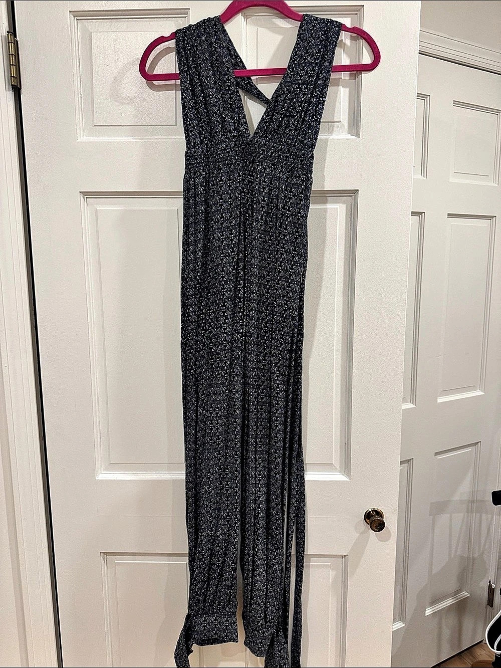 Women's Black & white jumpsuit